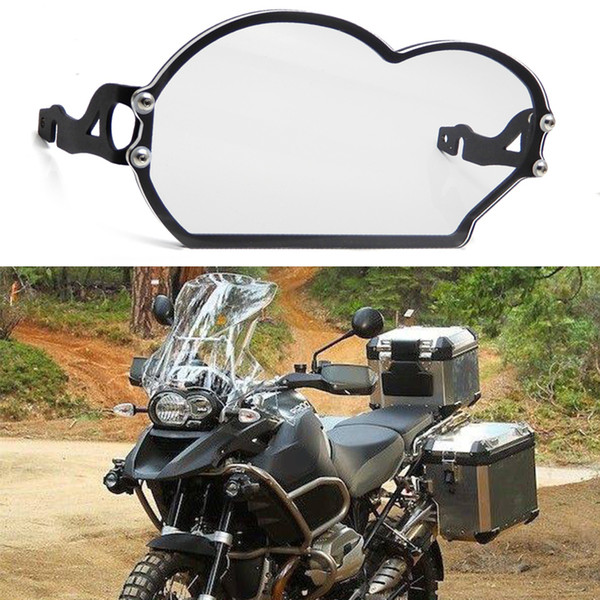 For BMW R1200GSA R 1200 GS R1200GS Adv Headlight Guard Protector Transparent Lens Cover For BMW R1200 GS oil cooled 2004-2012