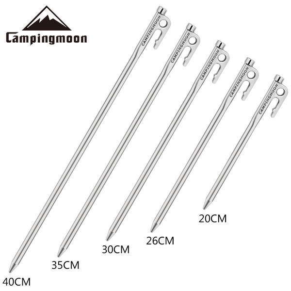 Coleman High Strength Lengthen Rough Stainless Steel Tent Nail Beach Snowfield Stake Tent Camp Stake Single