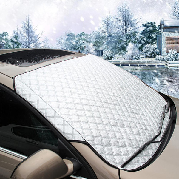 Do Promotion! Car Front Windshield Snow Cover Frost Sun Shade Protector Shield Universal PVC