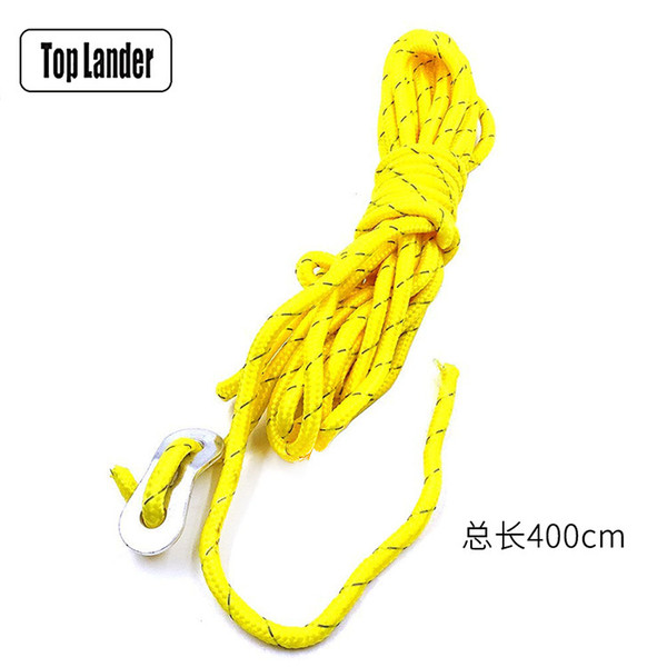 Currently Available Outdoor Reflective Lanyard Night-Identification Fluorescent 4 M Tent Fixed Lanyard Durable Polypropylene Awn