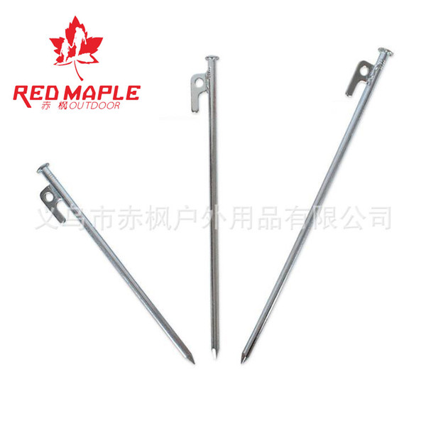 New Style Outdoor Camping Steel Nail Tent Awning Stake Open Country Camping Fixing Nail-Style Lanyard Nail Fishing Tent Nai