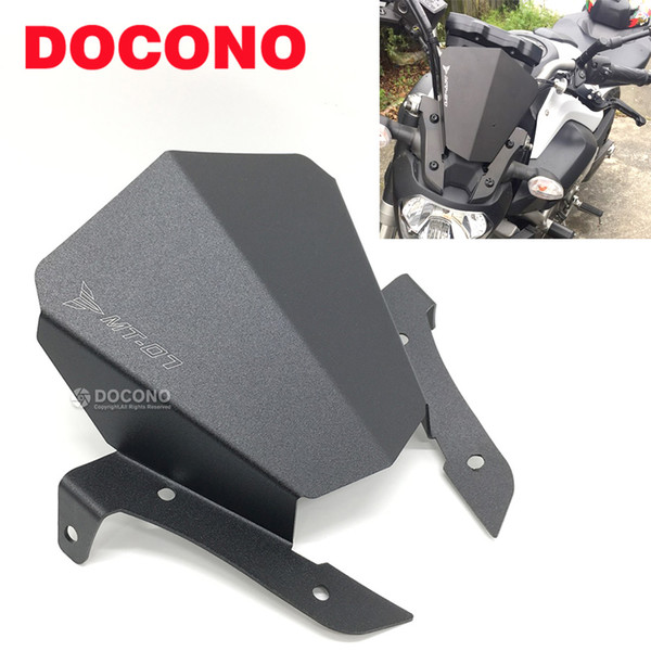 New arrival Motorcycle Motorbike Windshield Windscreen Aluminum For Yamaha MT07 2013 2014 2015 2016