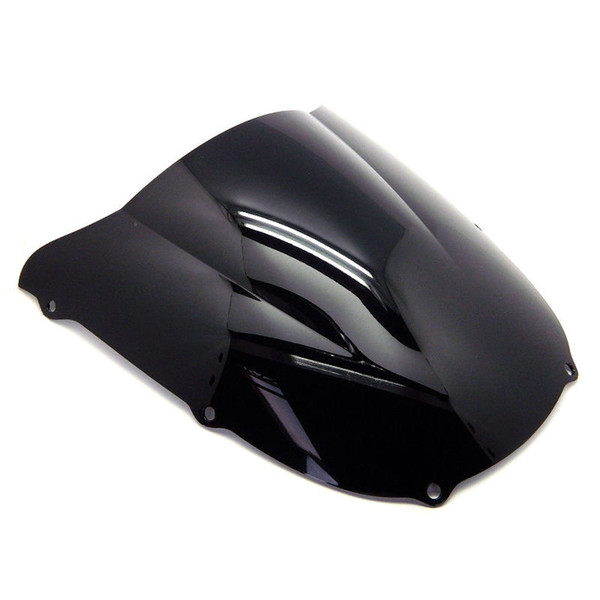 New Motorcycle ABS Windshield Shield for Kawasaki Ninja ZX6R 1998-1999 Black