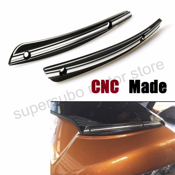 Motorcycle CNC Windshield Trim cover For Harley Road Glide FLTRX FLTRXS Utra Fltru 15-17 Road Glide Ultra