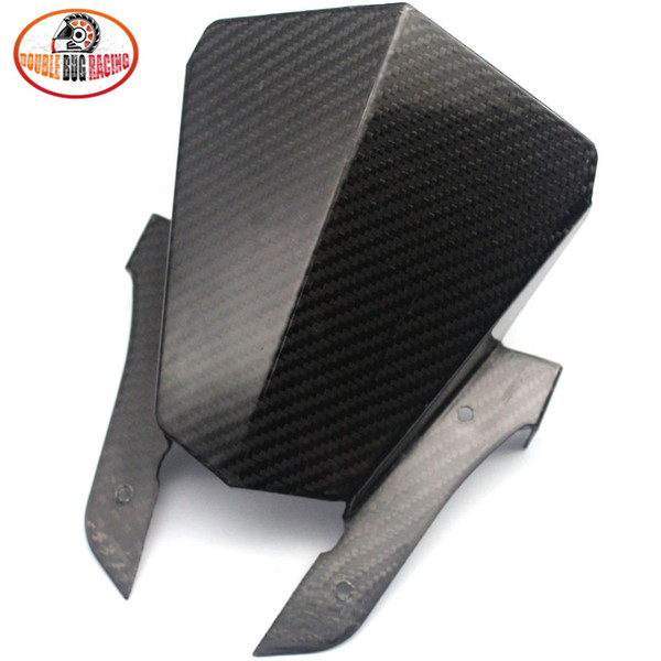 Motorcycle Carbon Fibre Windshield WindScreen Visor Viser Deflector For YAMAHA MT-07 MT07 FZ07 2013 2014 2015 2016 MT 07 13-16