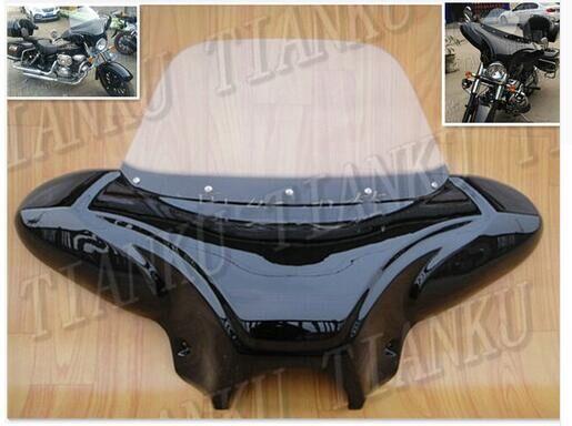 Windshield Windscreen Fairing For Suzuki Boulevard C50 Volusia 800 C90 M109R C109 Marauder 800 M50 Intruder LC1500 Cruisers