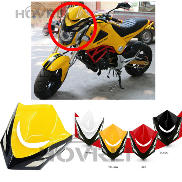 New Motorcycle Front headlight Fairing windshield Head Light Cowl Cover Support For Honda Grom MSX 125 MSX125 2014 2015