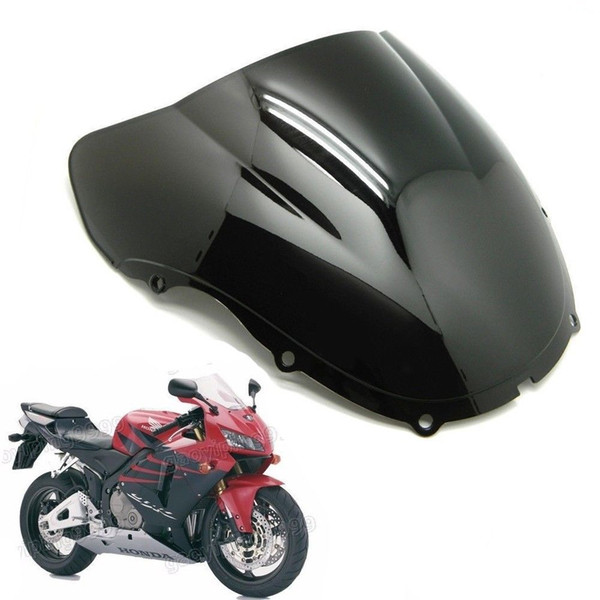 1 Pcs New Motorcycle Double Bubble Windscreen Fairing Windshield Lens ABS for Honda CBR600 F4 1999-2000