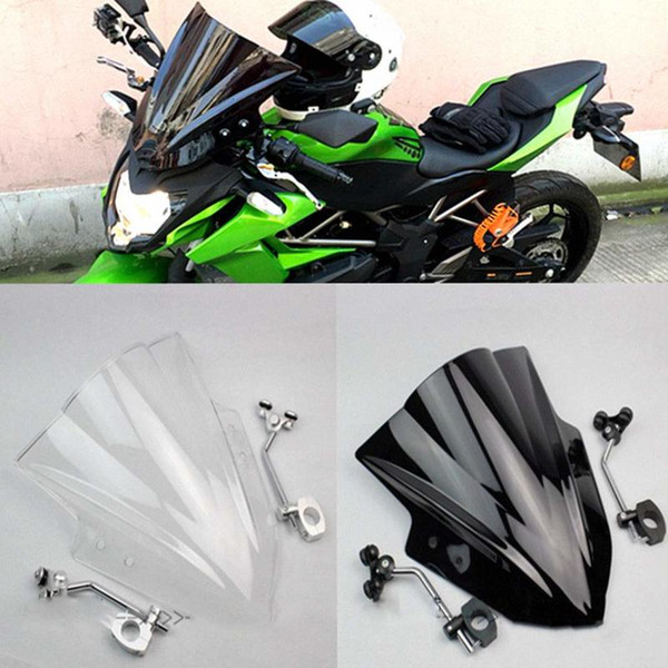 Motorcycle Windshield Wind Screen Cover For KAWASAKI Z125 Z750 Z800