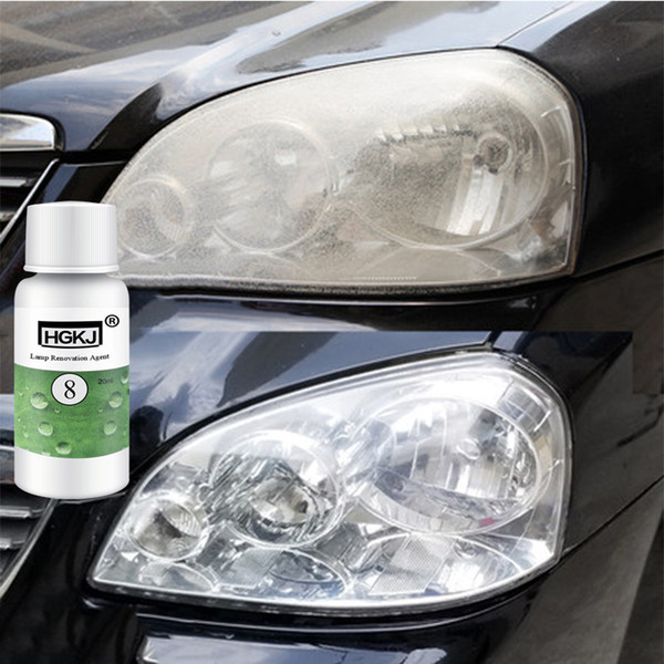 Auto Lamp Assembly Cover Cleaner 20ML 50ML Headlamp Cleaning Window Car Accessories Repair Headlight Agent Bright Transformation