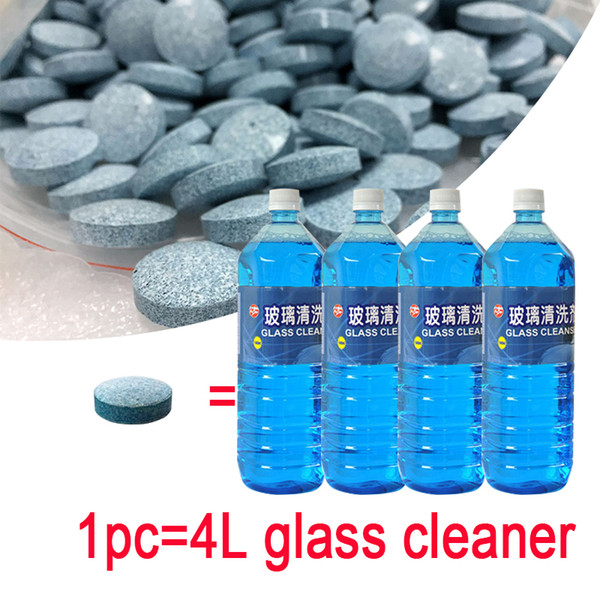 5pcs Car Windshield Cleaning Wiper Effervescent Tablets Auto Window Clean Car Accessories Glass Cleaner Solid Wiper Fine Clear