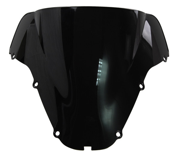 Motorcycle Double Bubble Windshield WindScreen For 2000-2001 Honda CBR900RR CBR 900 RR 929 00 01 Black