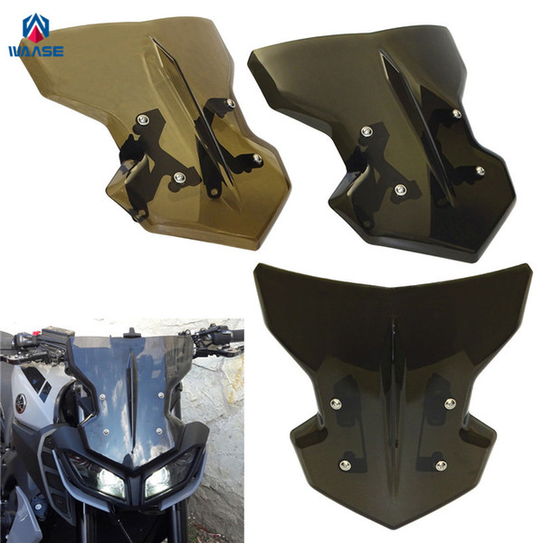 waase MT-09 FZ-09 17-18 Windscreen Windshield Shield Screen For Yamaha MT09 FZ09 2017 2018