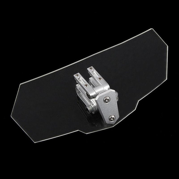 Wind Deflector Acrylic Convenient Windshield Board on Durable Clip