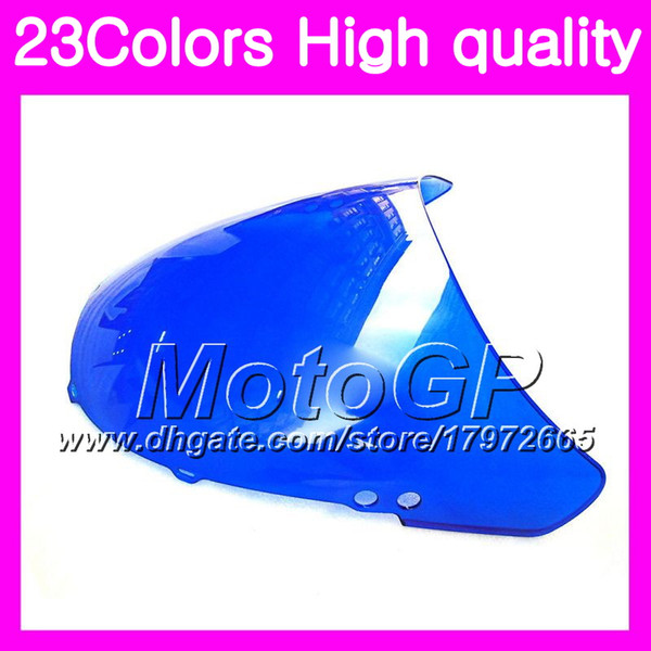 23Colors Windscreen For HONDA CBR250RR 90 91 92 93 94 MC22 CBR 250RR 1990 1991 1992 93 1994 Chrome Black GPear Smoke Windshield