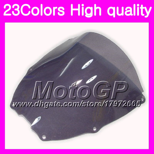 23Colors Windscreen For HONDA VTR1000 00 01 02 03 04 05 06 RC51 SP1 SP2 VTR 1000 2000 2006 Chrome Black GPear Smoke Windshield