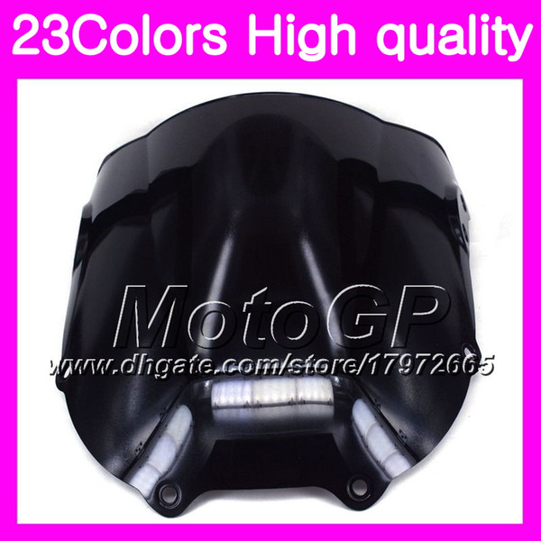 23Colors Windscreen For HONDA CBR893RR 94 95 96 97 CBR900RR CBR 893 RR 1994 1995 1996 1997 Chrome Black GPear Smoke Windshield