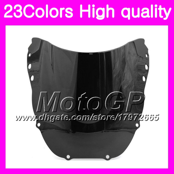 23Colors Windscreen For HONDA CBR919RR 98 99 CBR900RR CBR 919 RR 919RR CBR919 RR 1998 1999 Chrome Black GPear Smoke Windshield