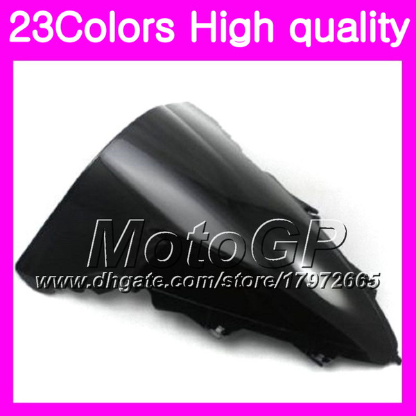 23Colors Windscreen For YAMAHA YZFR1 12 13 14 YZF R1 YZF 1000 YZF1000 YZF-R1 2012 2013 2014 Chrome Black GPear Smoke Windshield