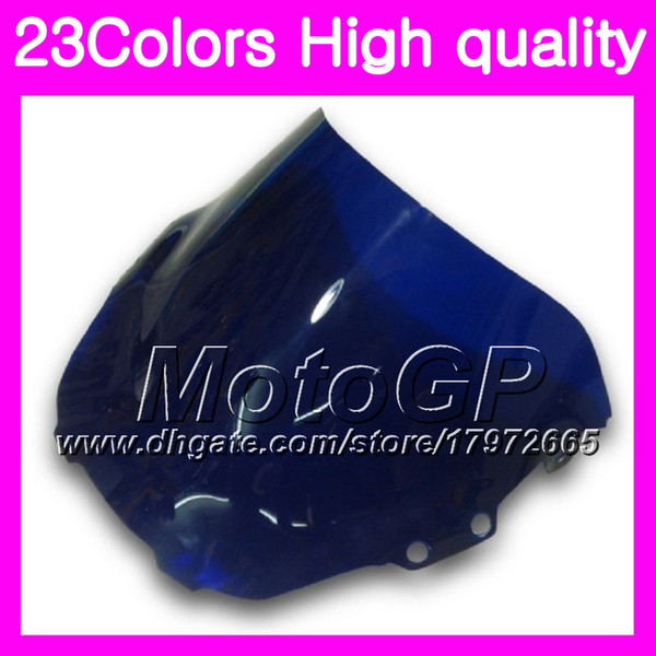 23Colors Windscreen For HONDA CBR600F3 95 96 CBR 600 CBR600 F3 CBR600RR CBR 600 F3 1995 1996 Chrome Black GPear Smoke Windshield