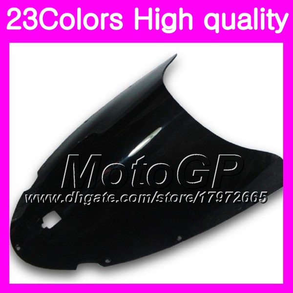 23Colors Windscreen For DUCATI 749 999 03 04 749S 999S 749-999 749 S 03 749R 999R 2003 2004 Chrome Black GPear Smoke Windshield