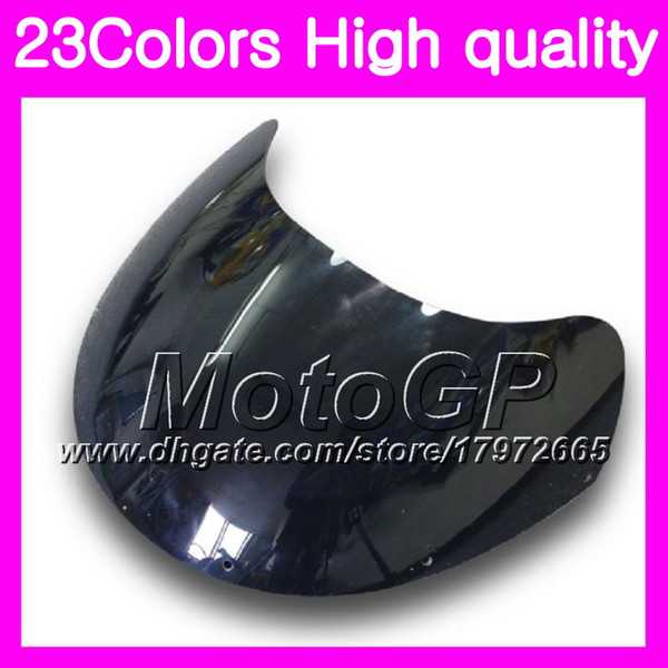 23Colors Windscreen For SUZUKI RGV-250 VJ23 RGV 250 97 98 RG V250 R GV250 RGV250 1997 1998 Chrome Black GPear Smoke Windshield