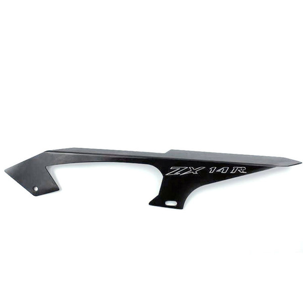 Motorcycle Chain Guard Cover Billet For Kawasaki ZX14 ZX-14R 2006-2015