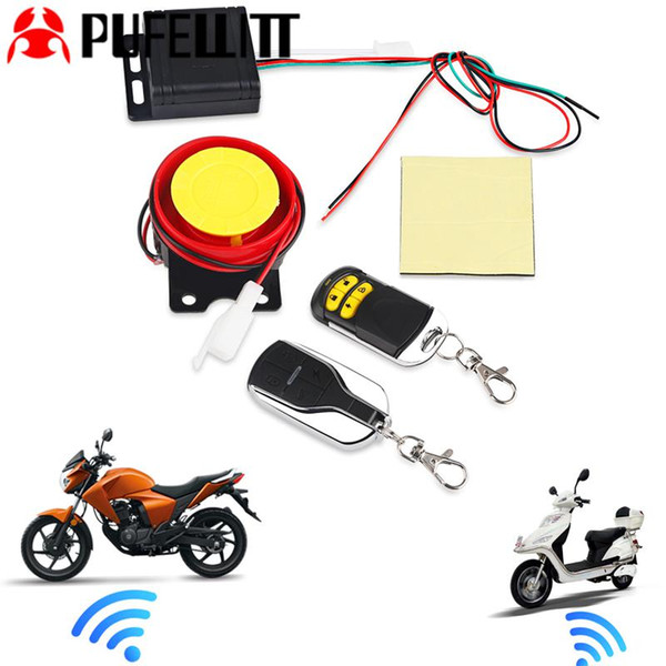 Remote alarm locomotive security system motorcycle security system motorcycle