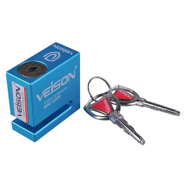 Security Protective Alloy Scooter With Keys Portable Mountain Bike Motobike Accessories Universal Anti Theft Disc Brake Lock