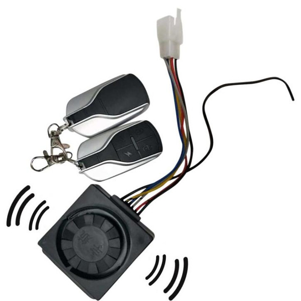 Electric car remote control burglar alarm 48v~72v One button car lock motor function Remote control one button start