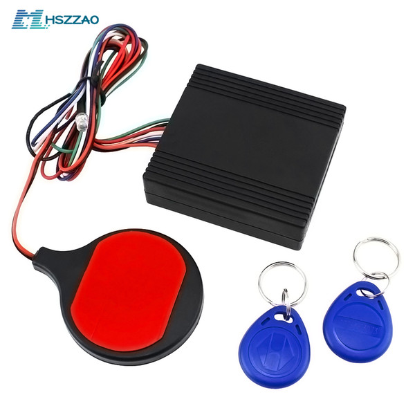 Motorcycle Anti-theft Wireless Lock ID Card Sensing Invisible Built-in Lock Theft Protection Device Smart Sensor Refitting