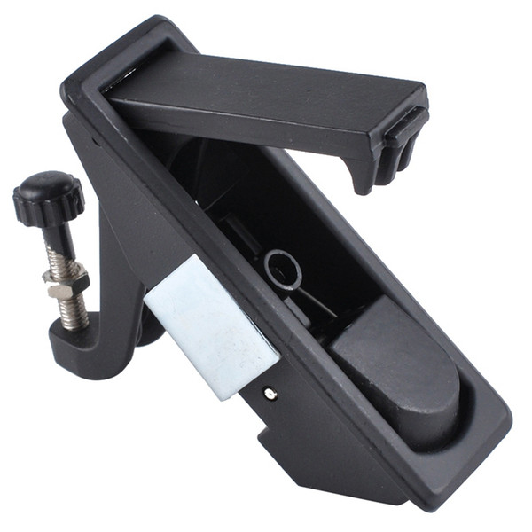 New Black Zinc Alloy Adjustable Lever Hand Compression Latch with Raised Trigger for Rv Trailer Industrial