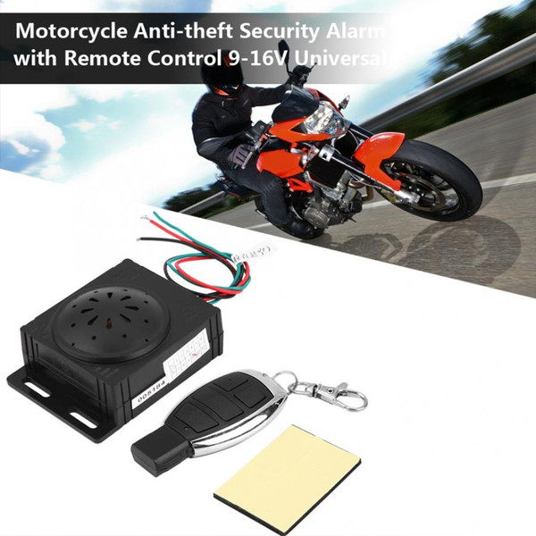 motorcycle alarm Motorcycle Anti-theft Security Alarm System with Remote Control 9-16V Universal Protection