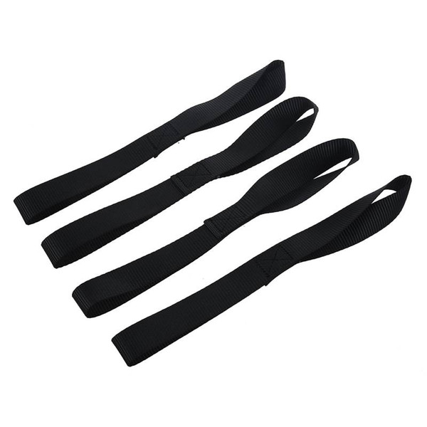 Soft Loops Tie Down Straps 18 inch Heavy Duty 1,900 lb. workload and 2,500 lb. Breaking Strength Factory Tested Perfect for Moto