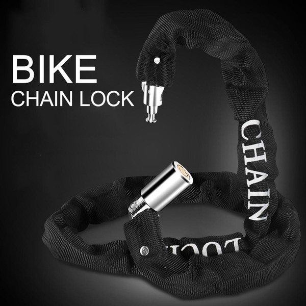 Motorcycle Bike Chain Lock Outdoor Bike Protector Cycling Chain Lock Safe Anti-Theft Bicycle Motorbike Accessories