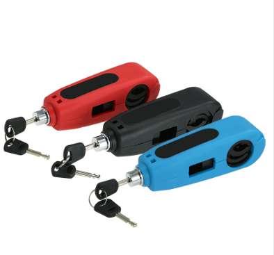 Universal Motorcycle Lock Motorbike Scooter Handlebar Safety Lock Brake Throttle Grip anti theft Protection Security Lock