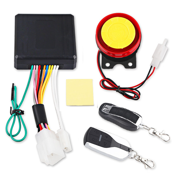 Anti-theft Security Alarm Moto Remote Control Engine Start + Alarm Moto Speaker Universal Motorcycle Bike System Scooter