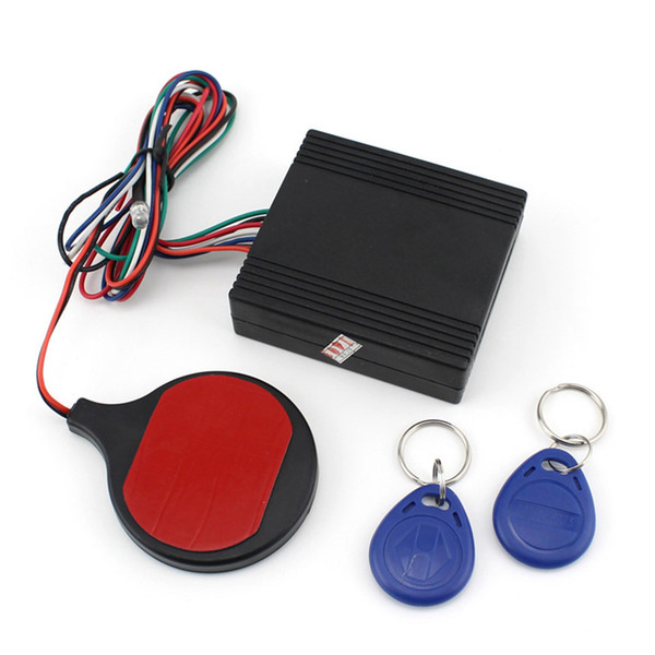 1Set Motorbike Security System ID Card Lock Invisible Anti-theft Security Alarm System M8617