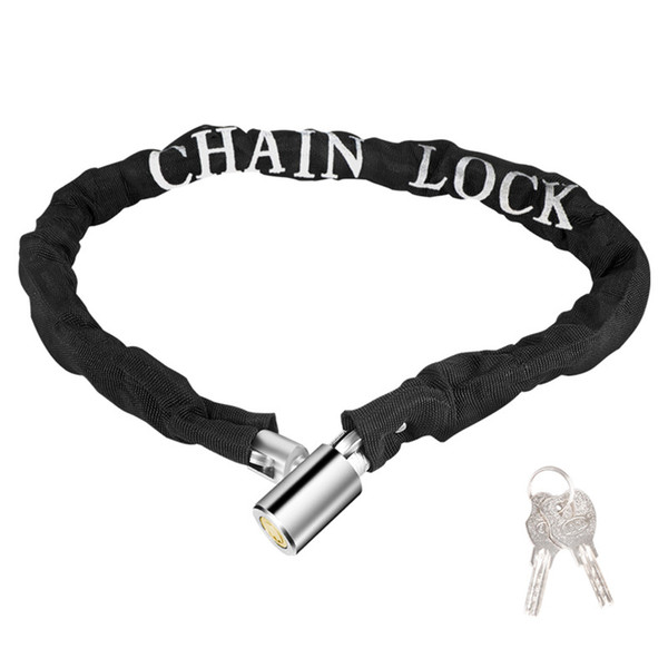 Bike Chain Lock Outdoor Bike Protector Cycling Steel Chain Lock Safe Anti-Theft Bicycle For Motorcycle