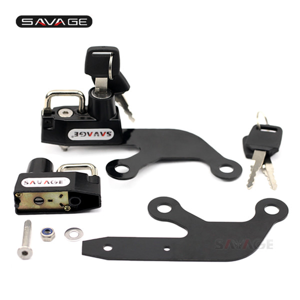 Helmet Lock For KAWASAKI Z650 NINJA 650 2017 2018 2019 Motorcycle Accessories install on Rear Passenger Footrest Bracket