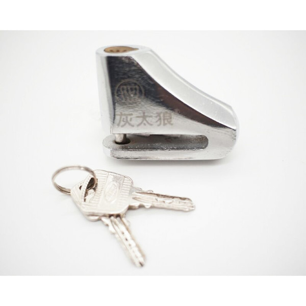 Motorcycle Locks with 2pcs Keys Motorbike Motor Eletroplate Lock Moto Anti-theft Security Lock Scooter Metal Protection