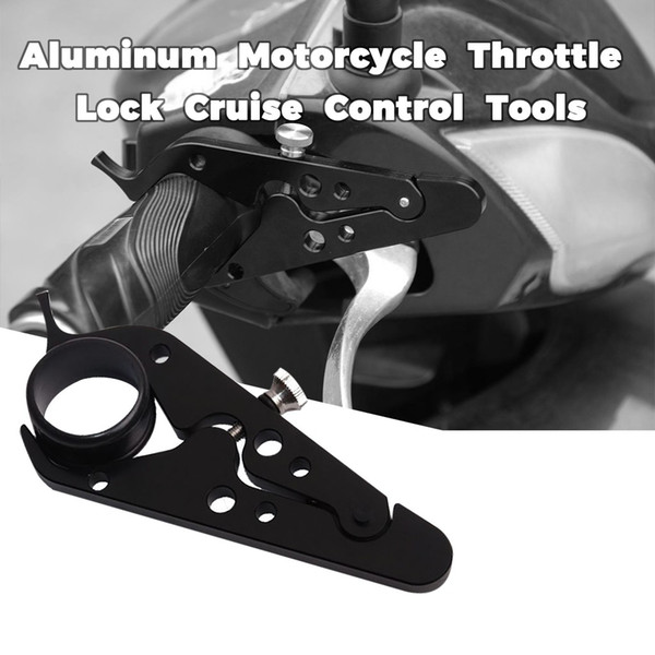 New Universal Aluminum Motorcycle Throttle Lock Constant Speed Control Tools Creative design great reliability high quality