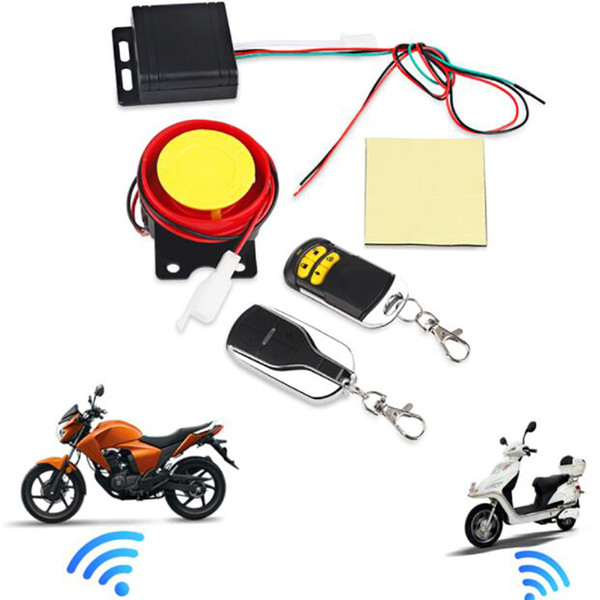 Remote Control Alarm Motorcycle Security System Motorcycle Theft Protection Bike Moto Scooter Motor Alarm System free shipping