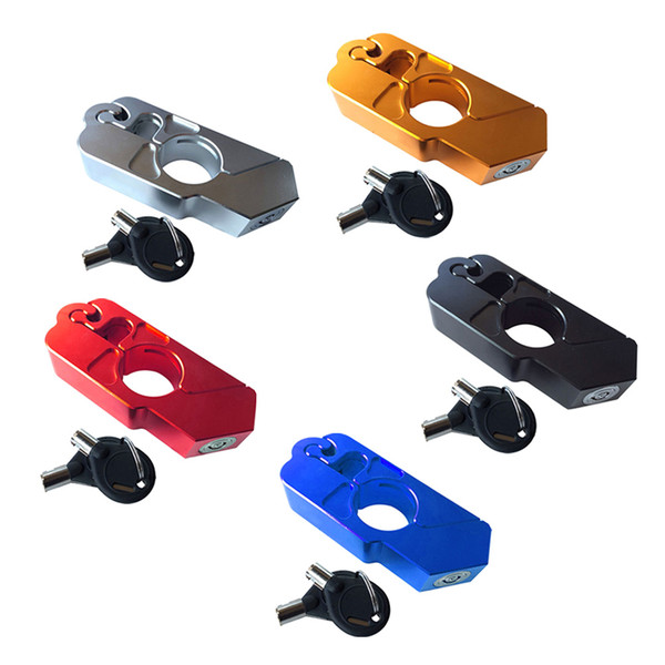 1pc Motorcycle Scooter Handlebar Lock ATV Brake Clutch Security Safety Theft Protection Locks for Honda Kawasaki Yamaha Piaggio KTM