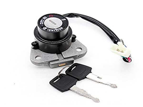 Racing Motorcycle 4 Wire Ignition Switch Lock With Keys Fit For YAMAHA TZR125 TZM150 TZR150 TDM850