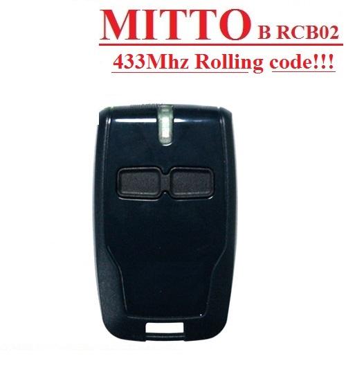 remote MITTO 2 B RCB 02 R1 2CH 433,92Mhz rolling code MITTO 4 B RCB 04 (we also sell NICE Flor flor-s flo1r-s flo2r flo4r flo )