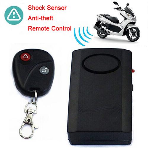 Motorcycle Motorbike Scooter Anti-theft Safe Alarm + RC Keychain for Door Window