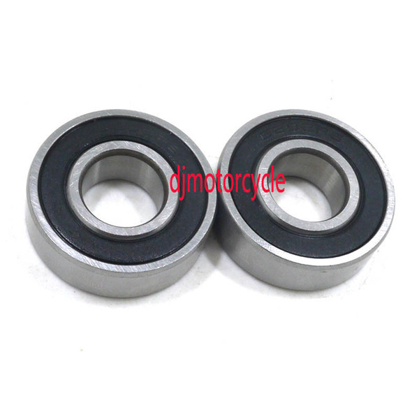 XLSION 2x Rubber Sealed Ball Bearing 6202 RS For SDG Wheel 15mm Axle Pit Dirt Trail Motor Bike Motorcycle Motocross