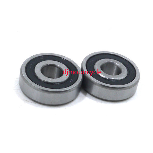 2PCS 6200RS Bearing 10x30x9mm Deep Groove 6200RS Ball Bearings 6200RS ATV Dirt Bike Motorcycle Parts