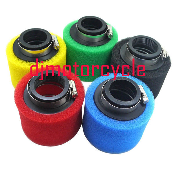 CAR-partment 44mm Sponge Foam Air Filter Cleaner Straight Neck Motorbike Pit Bike Accessory